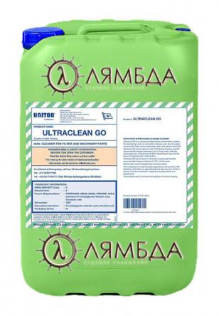 ULTRACLEAN GO. ОЧИСТИТЕЛЬ НА ВОДНОЙ ОСНОВЕ ДЛЯ ЧИСТКИ В УЛЬТРАЗВУКОВЫХ ВАННАХ